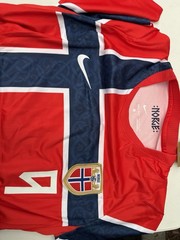 Norway Fan Jersey – Erling Haaland #9- Size Is XL