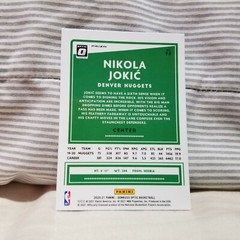 Nikola Jokic 2020-21 Donruss Optic Basketball Blue Velocity Prizms Card #96