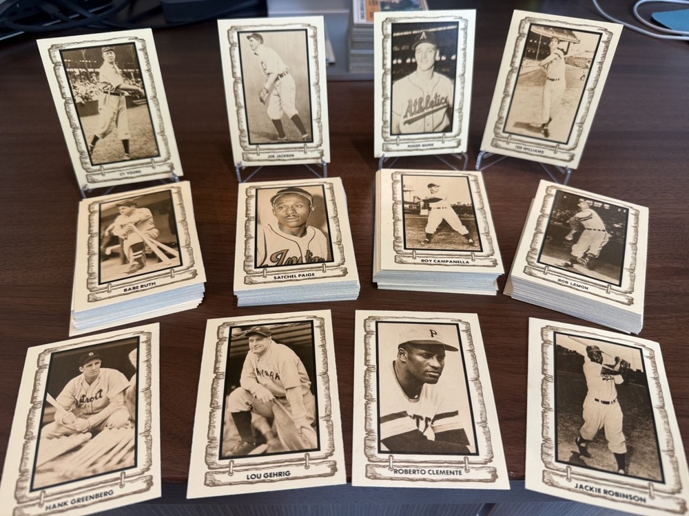 1980-1983 Cramer Baseball Legends Complete Set – 120 Cards – MINT condition