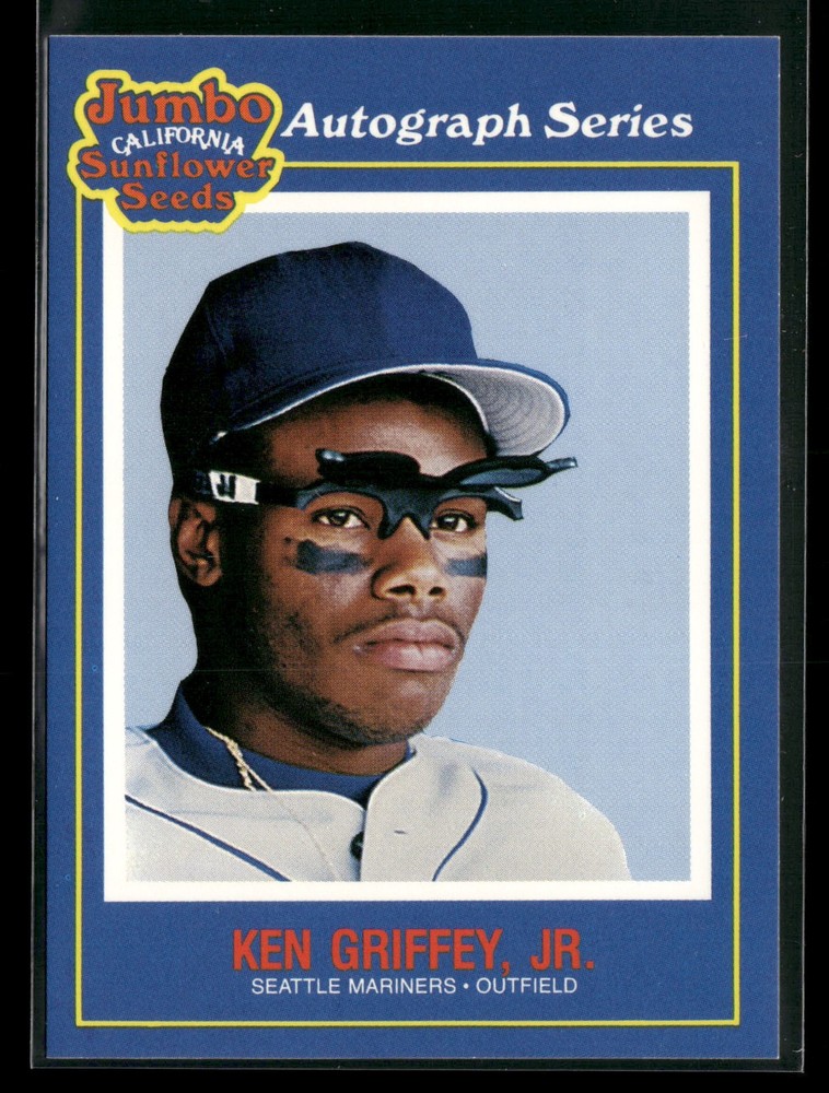 1990 Jumbo California Sunflower Seeds #2 Ken Griffey Jr HOF [NM] [Base Set Card]