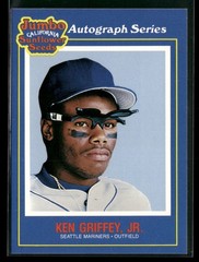 1990 Jumbo California Sunflower Seeds #2 Ken Griffey Jr HOF [NM] [Base Set Card]