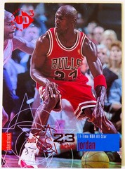 1997-98 Upper Deck UD3 Foil Look Star Struck Chicago Bulls Michael Jordan #23