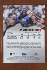 2026 Topps Chrome – Byron Buxton Wrecking Crew #WC-11 Black Refractor 5/10