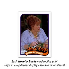 MAMA The Waterboy Trading Card Reprint Bobby Boucher Mud Dogs 1989 Style