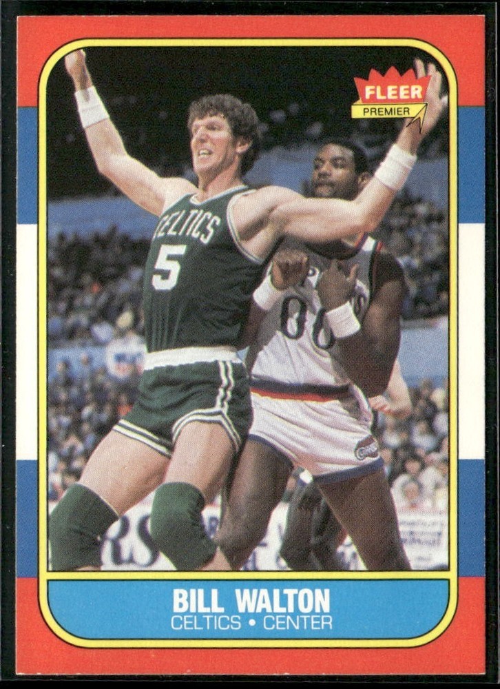 1986-87 Fleer – Bill Walton #119 ~ NM-MT ~