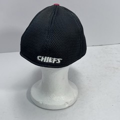 Kansas City Chiefs New Era 39Thirty Size L/XL Stretch Fit Hat Cap Red Gray Mesh