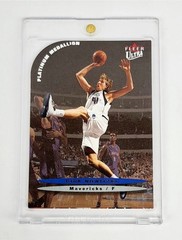 MINT SP PLATINUM MEDALLION DIE-CUT 2003-04 FLEER ULTRA DIRK NOWITZKI MAVERICKS