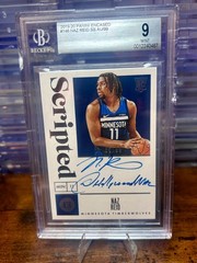 2019-20 PANINI ENCASED NAZ REID #146 ROOKIE SCRIPTED AUTO /99 Inscription BGS 9