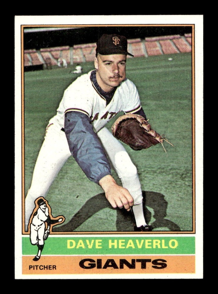 1976 Topps #213 Dave Heaverlo Giants NEAR MINT *7j