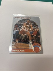 NBA Hoops Mark Jackson 1990 #205 New York Knicks Basketball NBA Menendez Bros