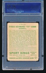 1933 Goudey Sport Kings TY COBB #1 PSA 2 MK