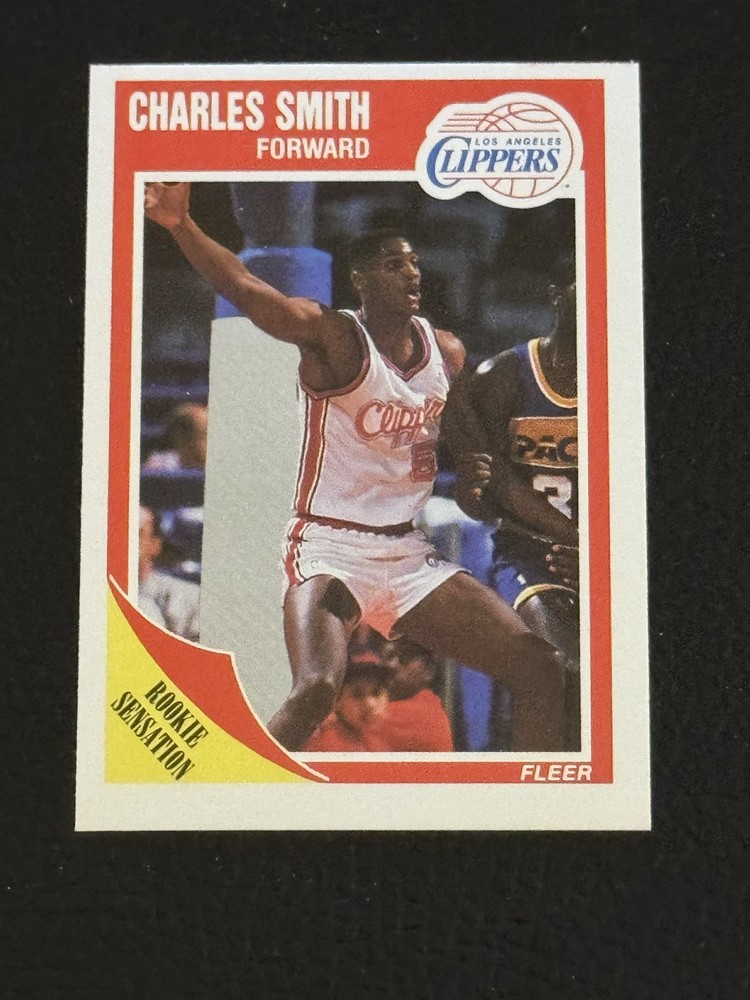 1989-90 Fleer – Charles Smith #73 (RC)