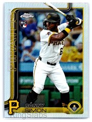 2025 Topps Chrome Update #USC35 Ronny Simon Refractors