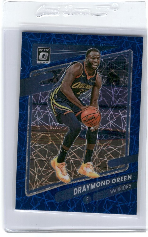 DRAYMOND GREEN 2021-22 OPTIC BLUE VELOCITY PRIZM WARRIORS K3