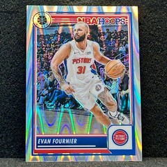 Evan Fournier Seismic Prizm 2023-24 Panini NBA Hoops Premium Stock #194