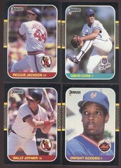 BUY 1, GET 1 FREE – 1987 DONRUSS BASEBALL – PICK – STARS / ROOKIES – FREE SHIP