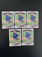 Dominick Reid 2025 Bowman Draft Prospects Paper 5 Card Lot Chicago Cubs