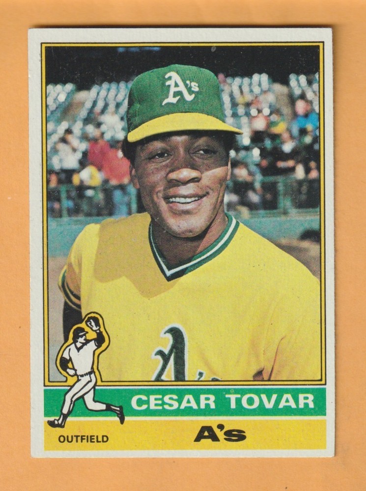 Cesar Tovar Oakland A&rsquo;s 1976 Topps #246