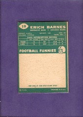 1960 Topps #19 Erich Barnes EX+ Excellent+ RC Rookie Bears ID:79811