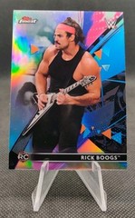 2021 Topps Finest WWE Refractor #64 Rick Boogs Rookie RC Wrestling Card