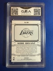 2017-18 NBA Hoops Kobe Bryant Base Set #29 Career Tribute GMA 10!