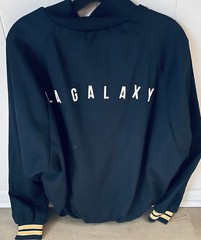 LA Galaxy X Port LBC Collection Snap Front Jacket- Size L