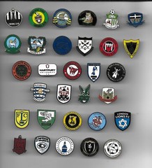 NON LEAGUE FOOTBALL CLUBS ENAMEL LAPEL BADGES LIST C