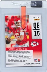 2020 Panini Rookies & Stars – Touchdown Club Patrick Mahomes II #TC-1