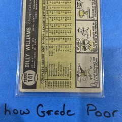 1961 Topps #141 Billy Williams ROOKIE Chicago Cubs Hall of Fame