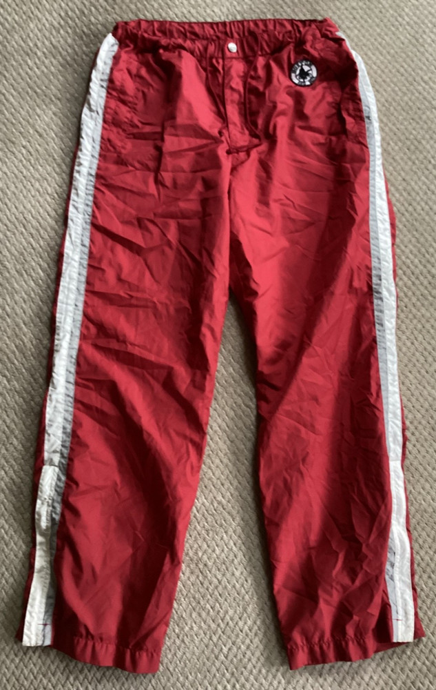 Boston Red Sox Vintage 2007 Uniqlo MLB Official Coach&rsquo;s Windbreaker Pants Medium