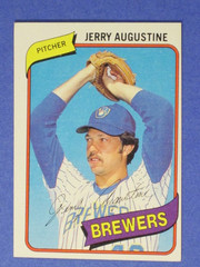 1980 Topps #243 / Milwaukee Brewers / Jerry Augustine