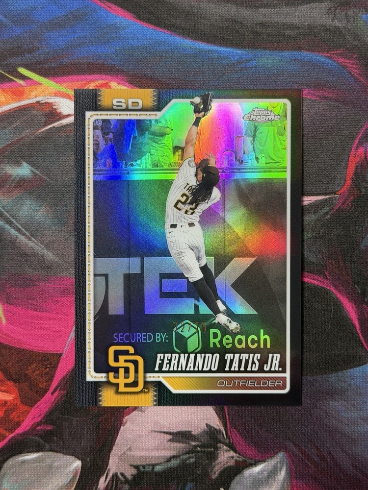 2026 Topps Chrome Fernando Tatis Jr. SP Image Variation Black /10 #260