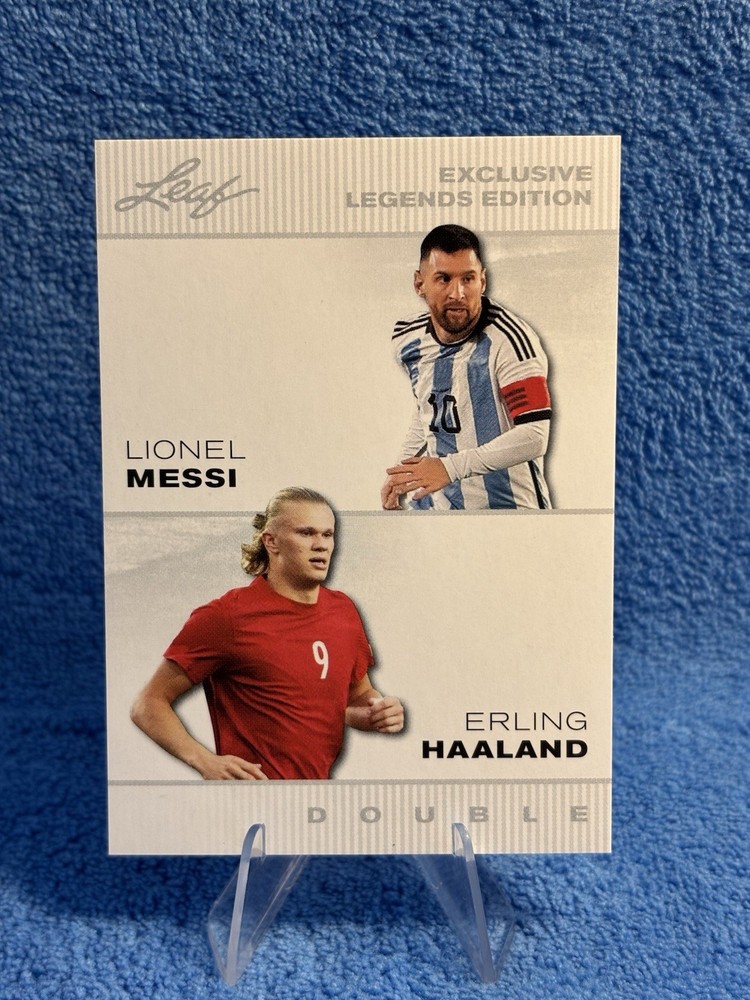 Messi Argentina * Haaland Norway * « Special Release » 2023 #ELE-10 Soccer Card