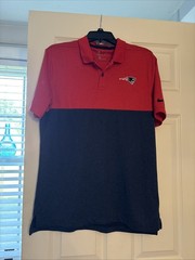 NFL Onfield Apparel Patriots Men’s Shirt med Dri Fit Navy And Red Lightweight