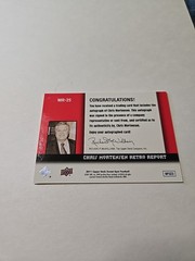 2011 Upper Deck Sweet Spot – Chris Mortensen Retro Report Chris Morris #MR-25…