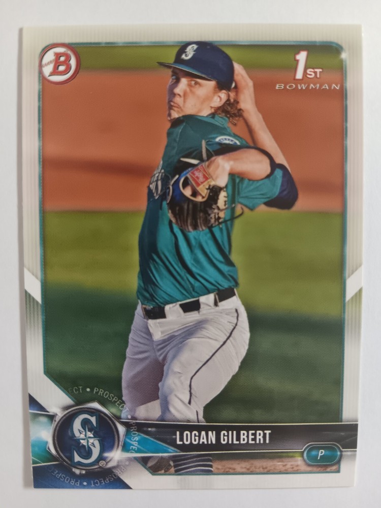 2018 Bowman Draft 1st Logan Gilbert #BD-63