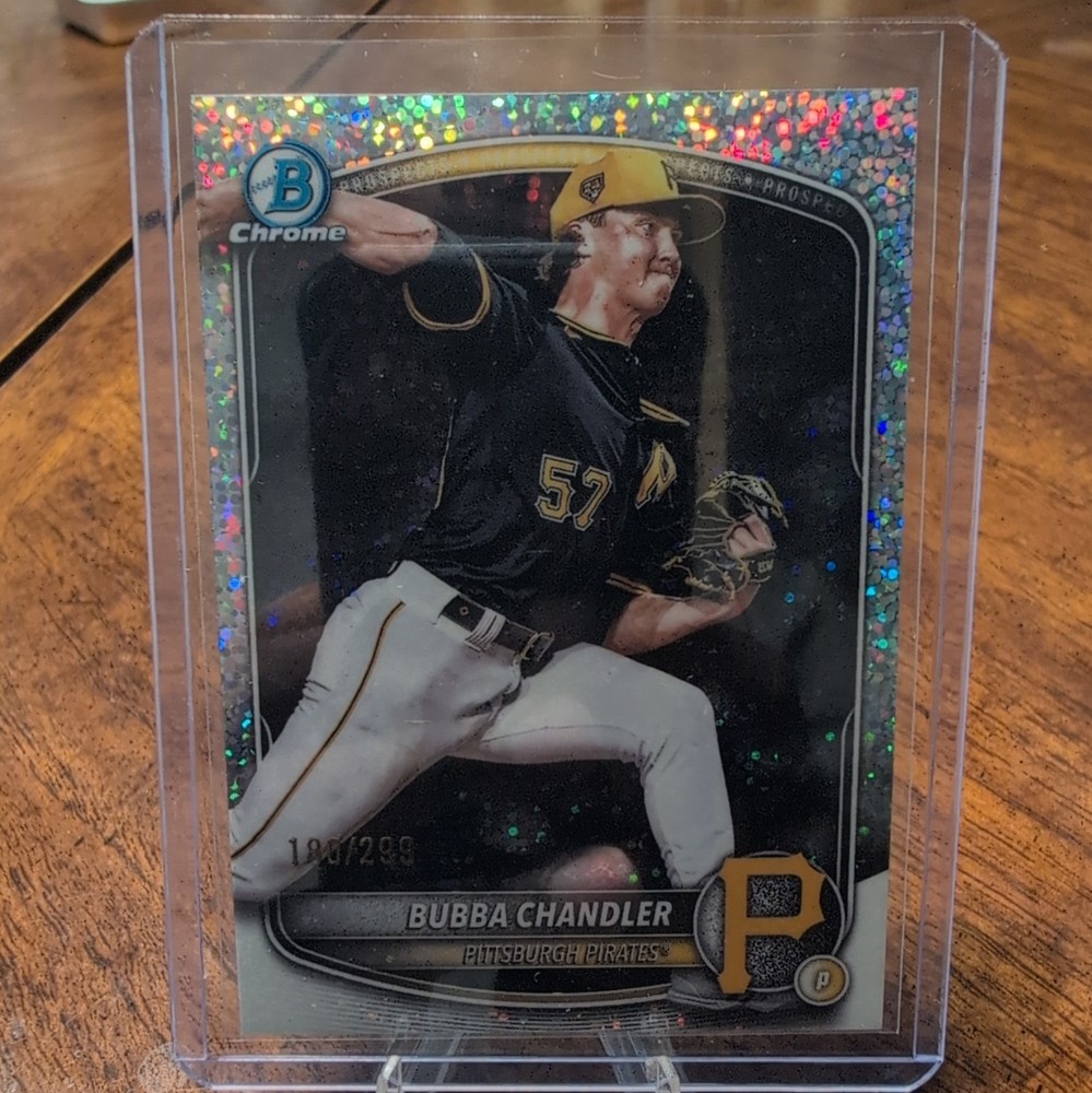 Topps 2025 Bowman Chrome Prospects Bubba Chandler Pirates #BCP-171 Serial #/299