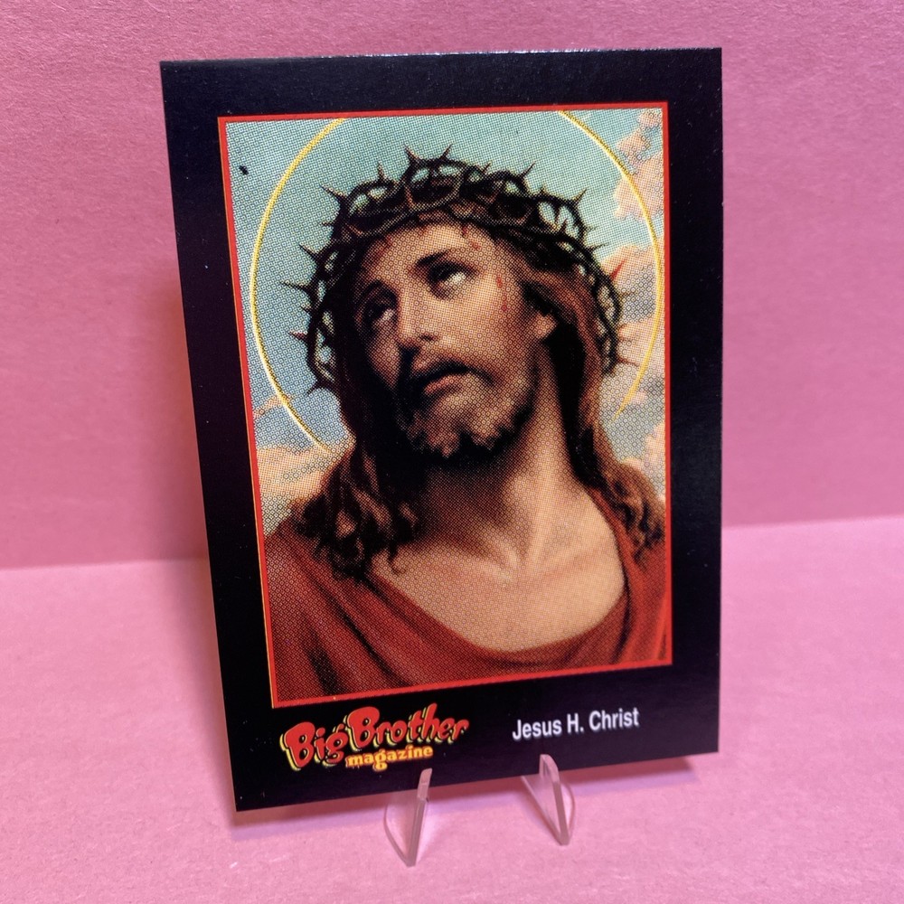 1993 Big Brother Skateboard Magazine Jesus H. Christ Rookie Card Rare VHTF