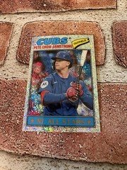 2026 Topps Heritage Pete Crow Armstrong Chrome Silver Sparkle Chicago Cubs