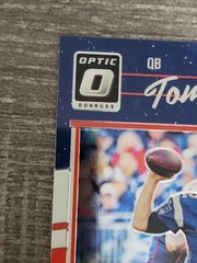 2016 Donruss Optic Tom Brady #62 New England Patriots
