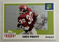 2005 Topps All American Retired Edition – Greg Pruitt #36 Oklahoma Sooners I11