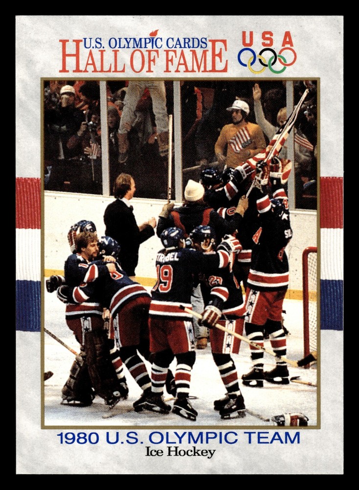 1980 U.S. Olympic Team 1991 Impel U.S. Olympic Hall of Fame #66 USA