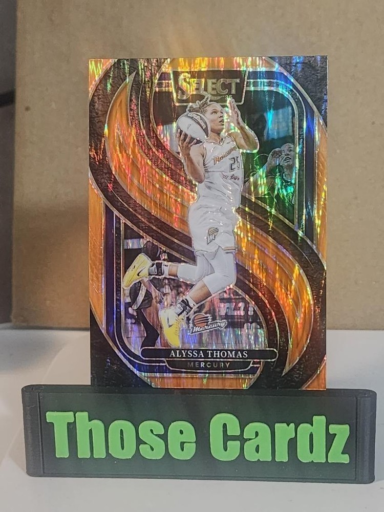 2025 Select WNBA Premier Level Orange Flash Prizm #166 Alyssa Thomas