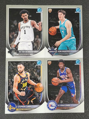 2025-26 Bowman Basketball Chrome Veterans and Rookies You Pick – 2 Card Minimum