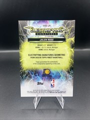 JALEN ROSE 2026 Topps Finest Electrifying Signatures Geometric AUTO 🔥25/75