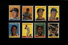 1958 Topps Baseball Complete Low-Mid Grade Set (494) Mantle Mays Aaron