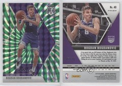 2019-20 Panini Mosaic FOTL Green Swirl Prizm 9/10 Bogdan Bogdanovic #40 z4k