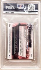 2017 Bowman Chrome Mini Prospects Wander Javier RC 70th Refractor 6/70 PSA 10