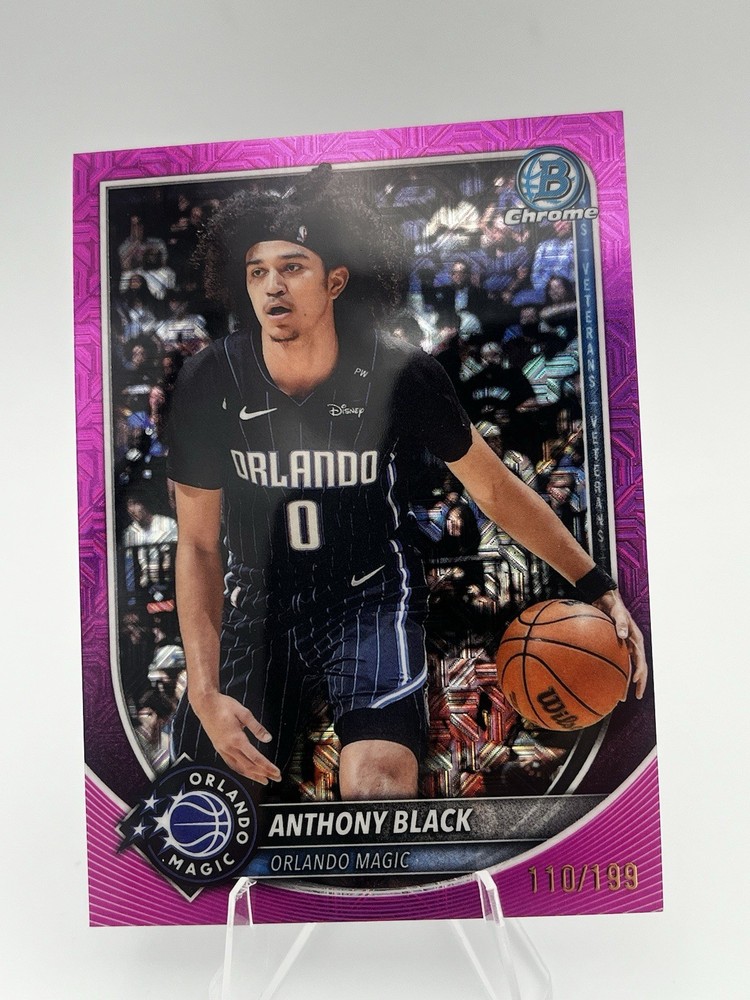 2025-26 Bowman Chrome Pink Mojo Refractor /199 Anthony Black