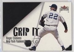 2001 Fleer Premium Grip It and Rip It Derek Jeter Roger Clemens #1GR HOF 0x5w